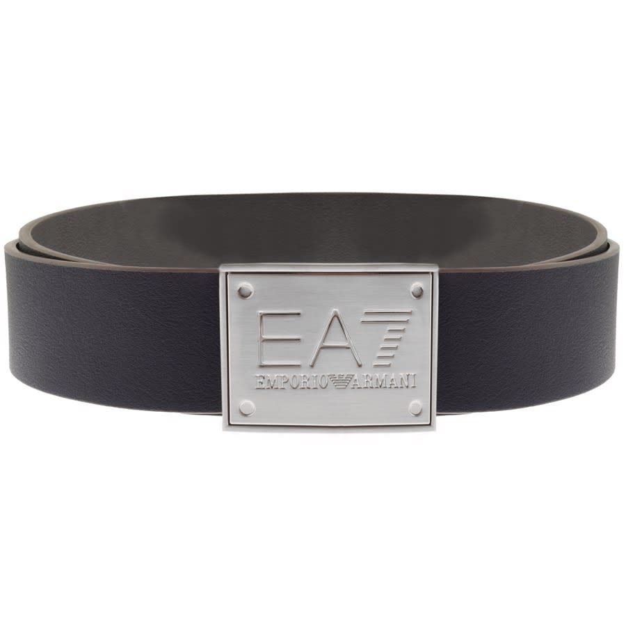 Alternative Image for ProductEA7 Emporio Armani Reversible Logo Belt Grey1